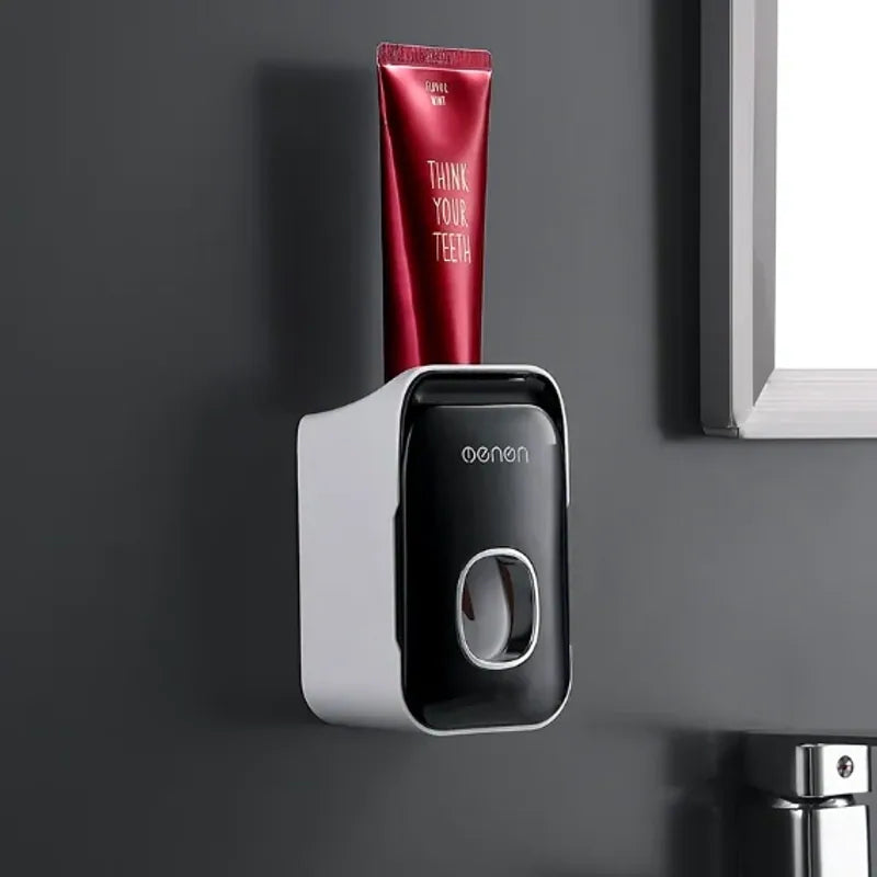 Wall-Mounted Automatic Toothpaste Dispenser Holder